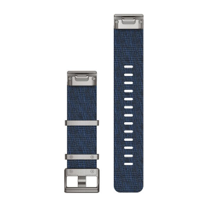 Garmin Quickfit 22 mm MARQ Yedek Kayış - Jacquard Desenli Indigo