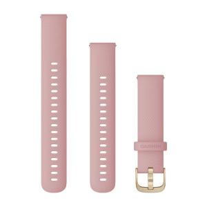 Quick Release 18 mm Yedek Kayış - Dust Rose-Light Gold