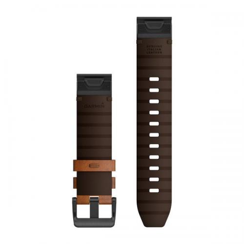 Garmin Quickfit 22 mm Chestnut Deri Kayış