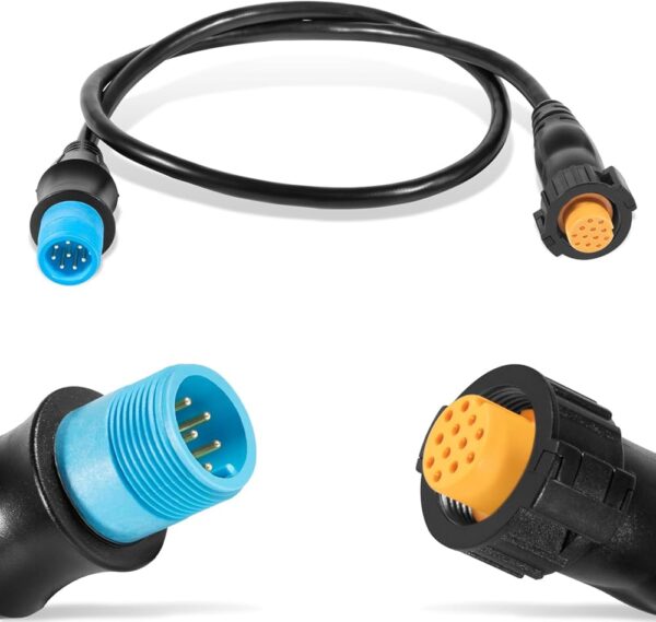 Garmin 8 pin Transducer 12 pin Sounder Dönüştürücü Kablo
